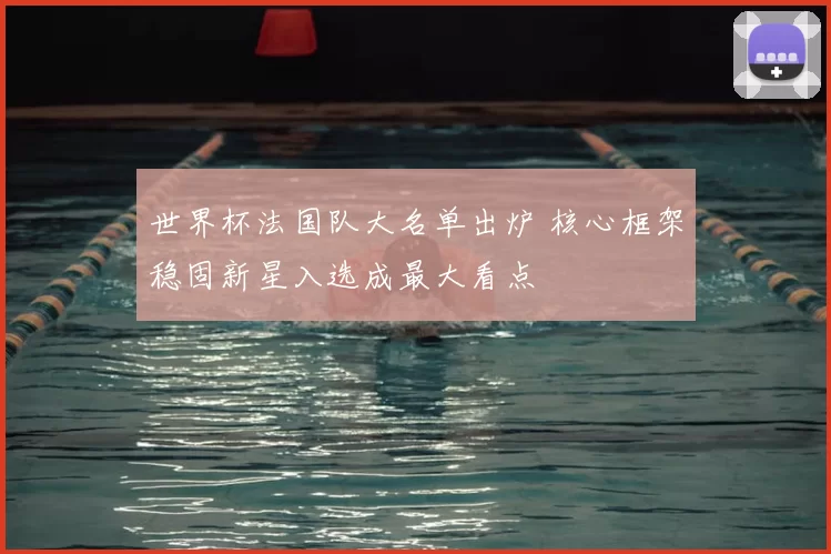 世界杯法国队大名单出炉 核心框架稳固新星入选成最大看点
